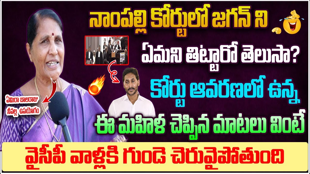 ఈ వీడియో చూస్తే వైసీపీ వాళ్లకి గుండె చెరువైపోతుంది 😲| Nampally Court Judge Scolds Jagan?|Ys jagan