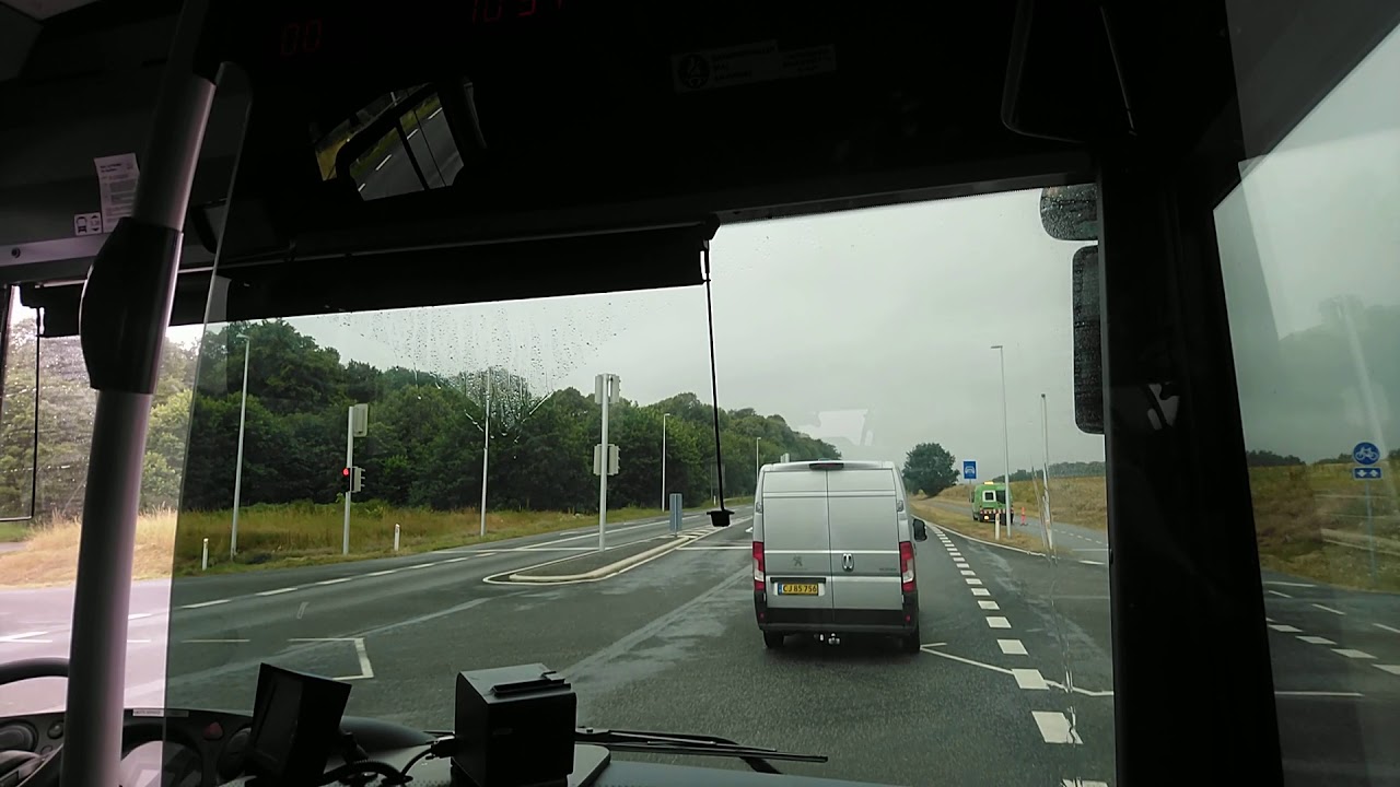 Denmark's Bus Route 143 from Vejle to Billund Legoland