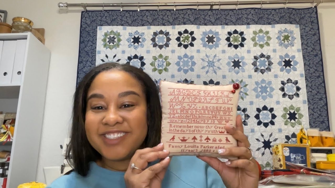 Flosstube 37-So much shopping! Sampler Symposium recap