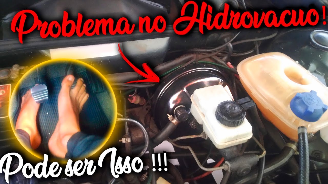 HIDROVACUO VAZANDO AR QUANDO PISA NO FREIO 🤔 ???