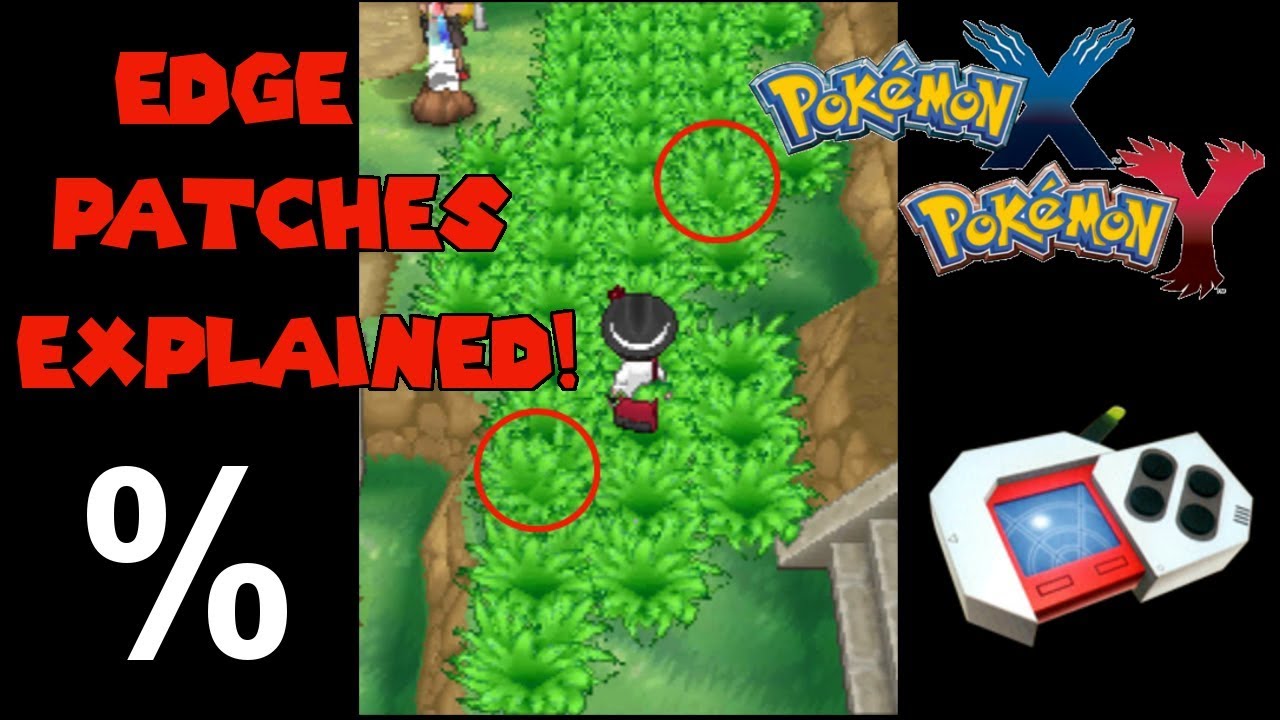 Poké Radar Tutorial: Edge Patches and Patch Spawn Mechanics  - Pokémon X and Y