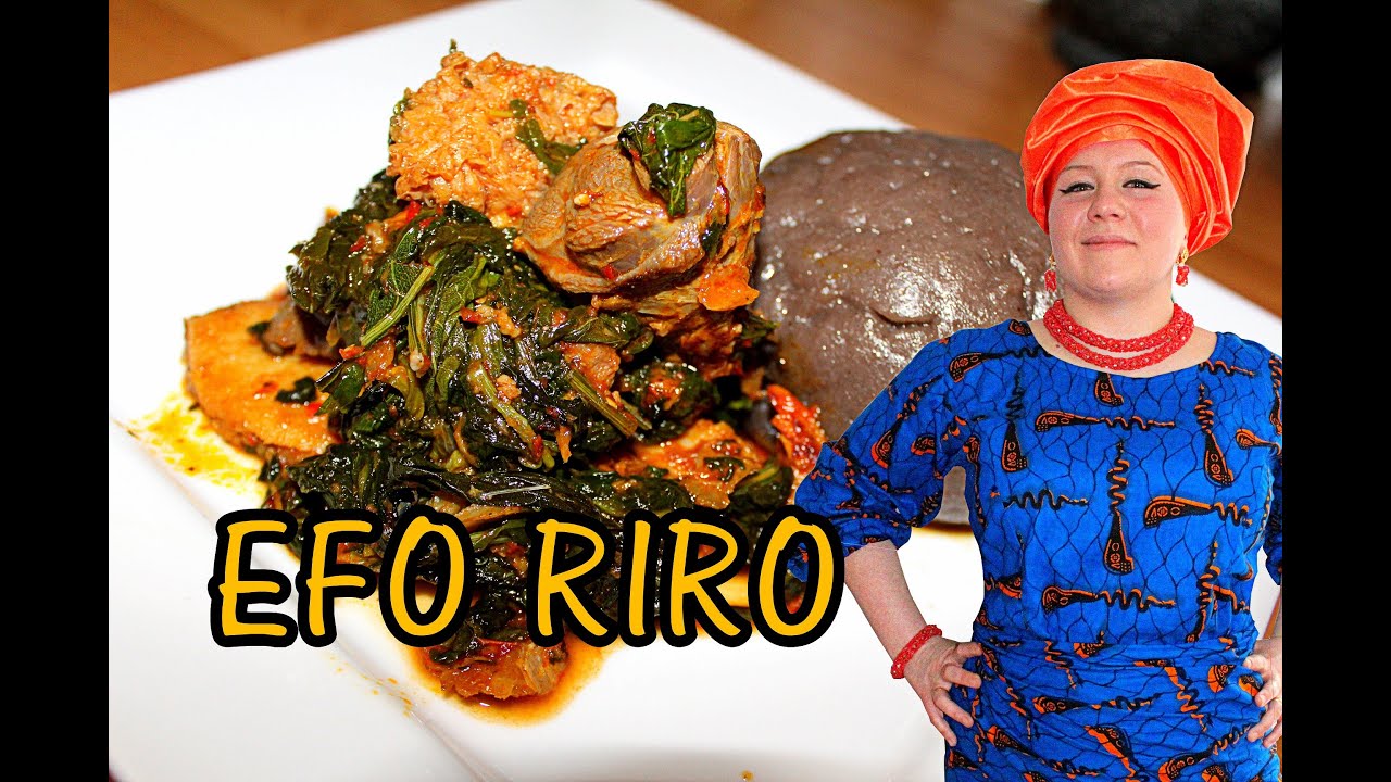 Oyinbo Cooking: Efo Riro - Yoruba Vegetable Soup - Nigerian Food!