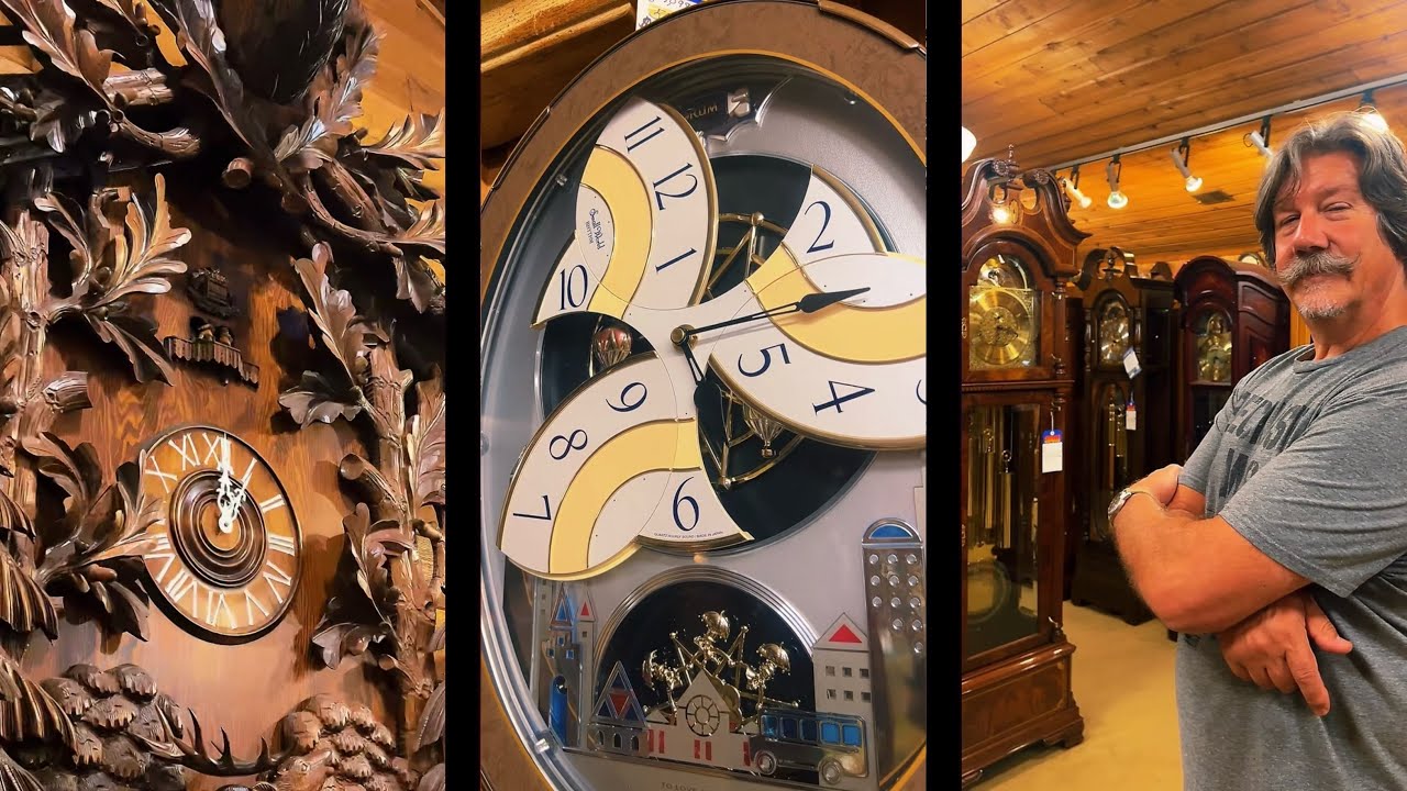LIVE at Champ’s Clock Shop: Tour With The Big Cuckoo Clock 🤯👀 | TikTok LIVE Archive (6/20/2024)