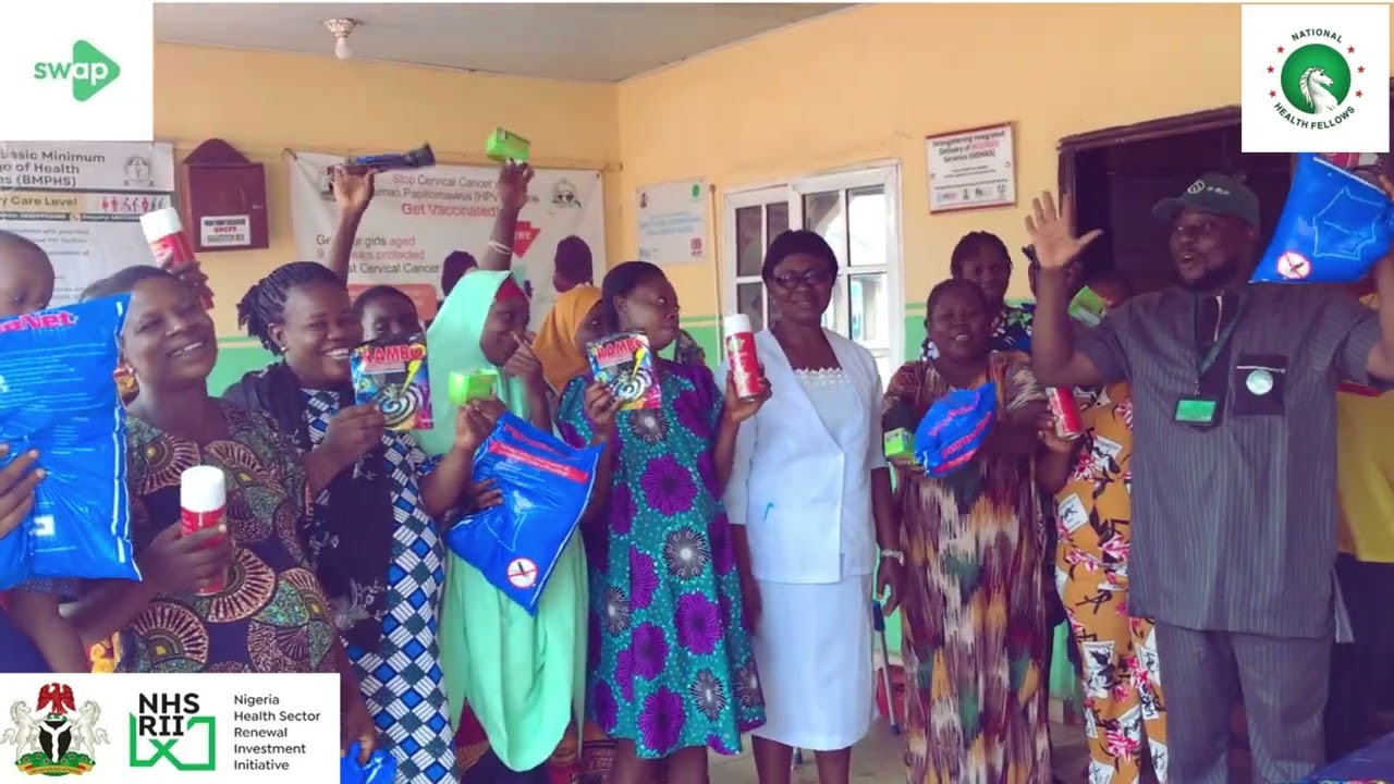A short clip from my Malaria Prevention Outreach at IGUEBEN L.G.A, Edo State, Nigeria