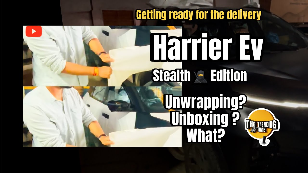 Harrier Ev Stealth edition unveiled | Pre delivery inspection 