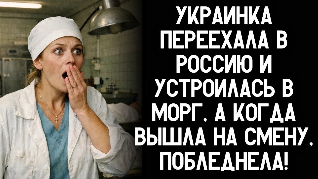 Украинка переехала в Россию и устроилась в морг, а когда вышла на первую смену, побледнела!