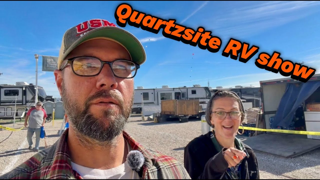 2026 Quartzsite RV Show big tent and vendors
