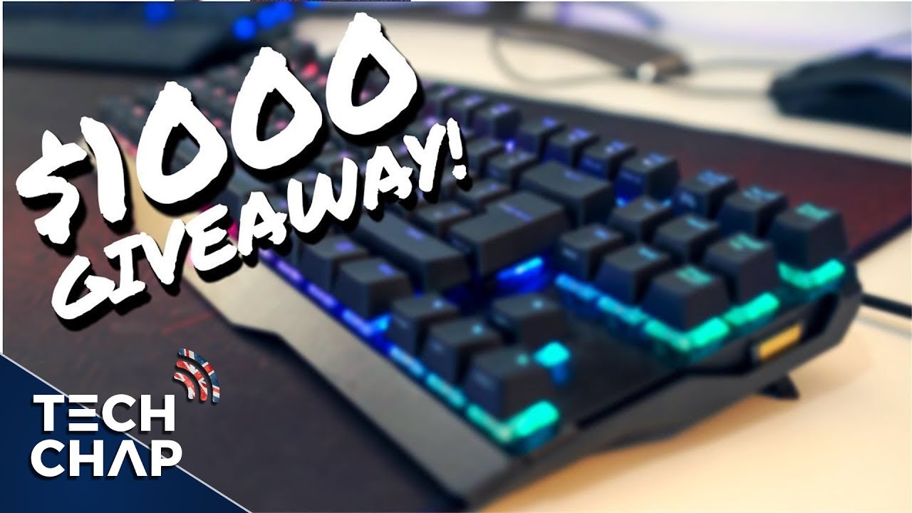 $1000 PC Gaming Peripheral GIVEAWAY! (International) | The Tech Chap