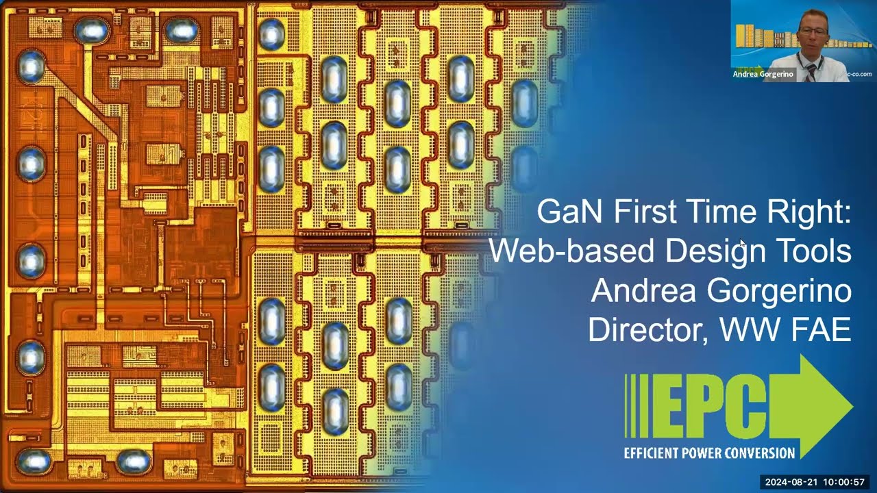 GaN First Time Right: веб-инструменты для проектирования, ускоряющие вывод ваших продуктов на рынок
