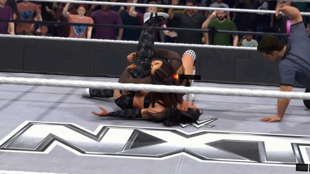 WWE 2K26 Wren Sinclair vs Jazmyn Nyx
