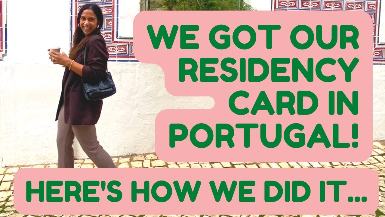 TIMELINE FROM VISA APPOINTMENT, SEF TO RESIDENCY CARD! #residencycardportugal
