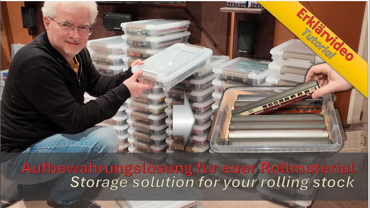 Aufbewahrungslösung für euer Rollmaterial