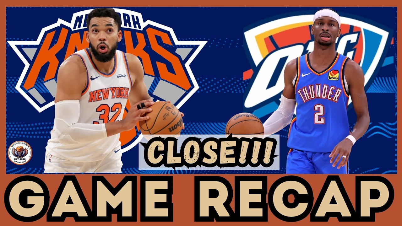 Poor SHOOTING & Lack of TIMELY Shoots DOOM Knicks vs OKC | RECAP & REACTION SHOW 📱