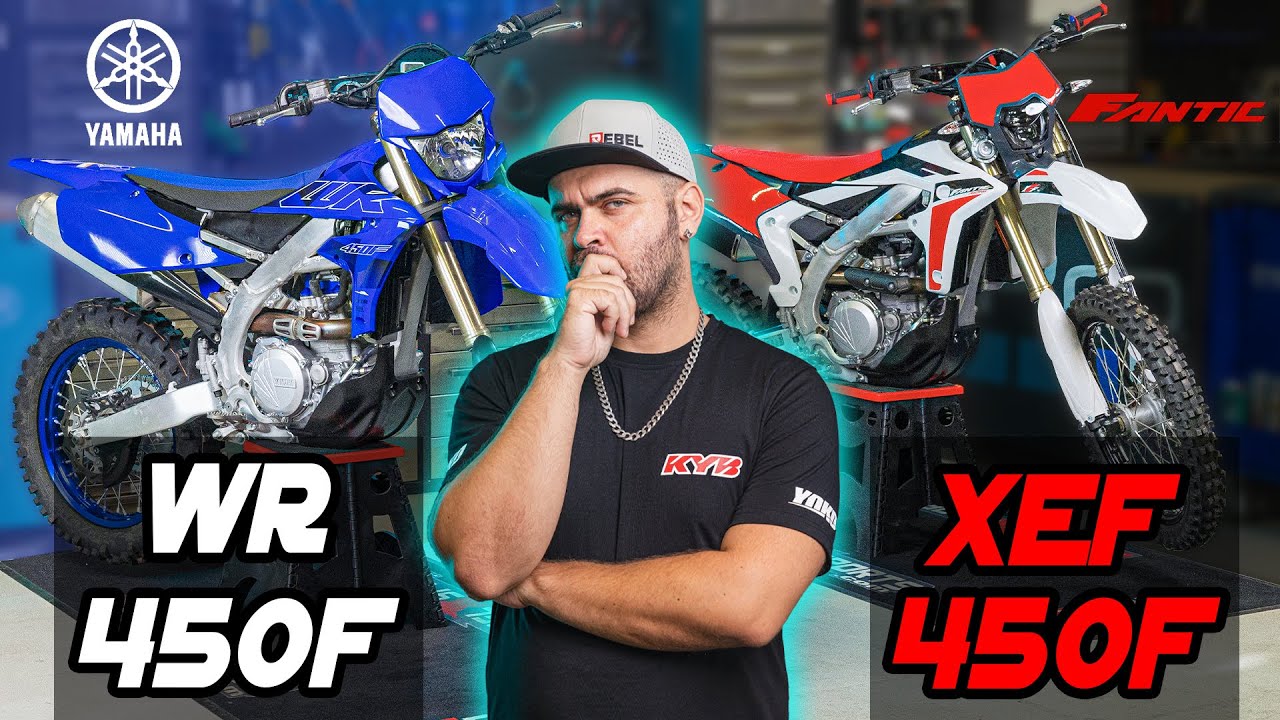 Differences Yamaha WR450F VS Fantic XEF450