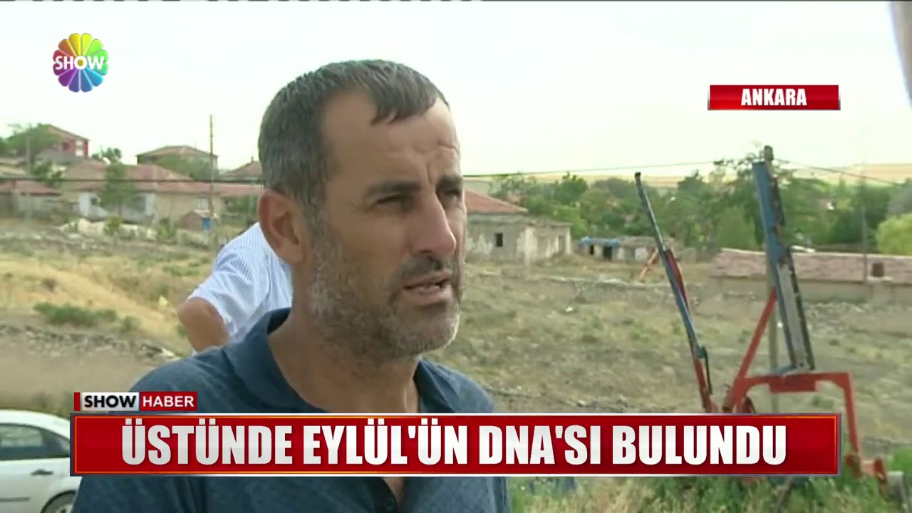 Üstünde Eylül'ün DNA'sı bulundu