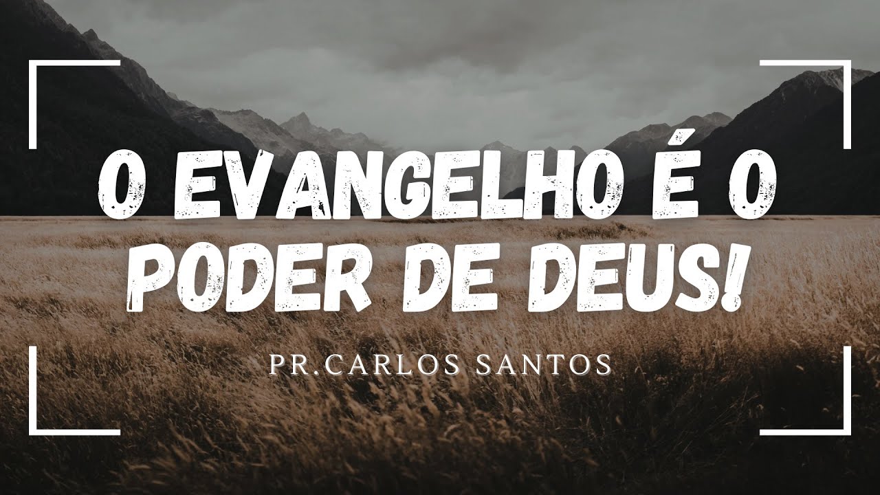 DEVOCIONAL 20/02/26- O EVANGELHO É O PODER DE  DEUS I Pr. Carlos Santos. 