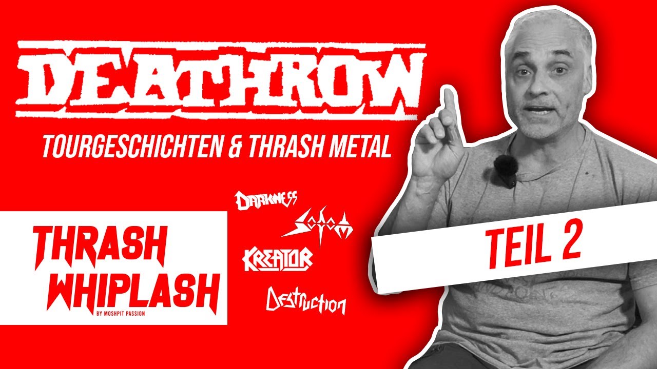 DEATHROW Markus Hahn über KREATOR, SODOM, TANKARD, Thrash Metal, Thrash Whiplash