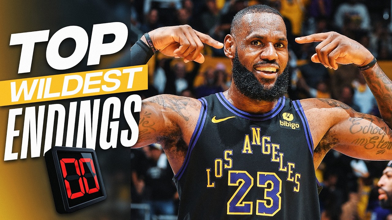 The Lakers WILDEST Endings of the 2023-24 NBA Season 👀🔥
