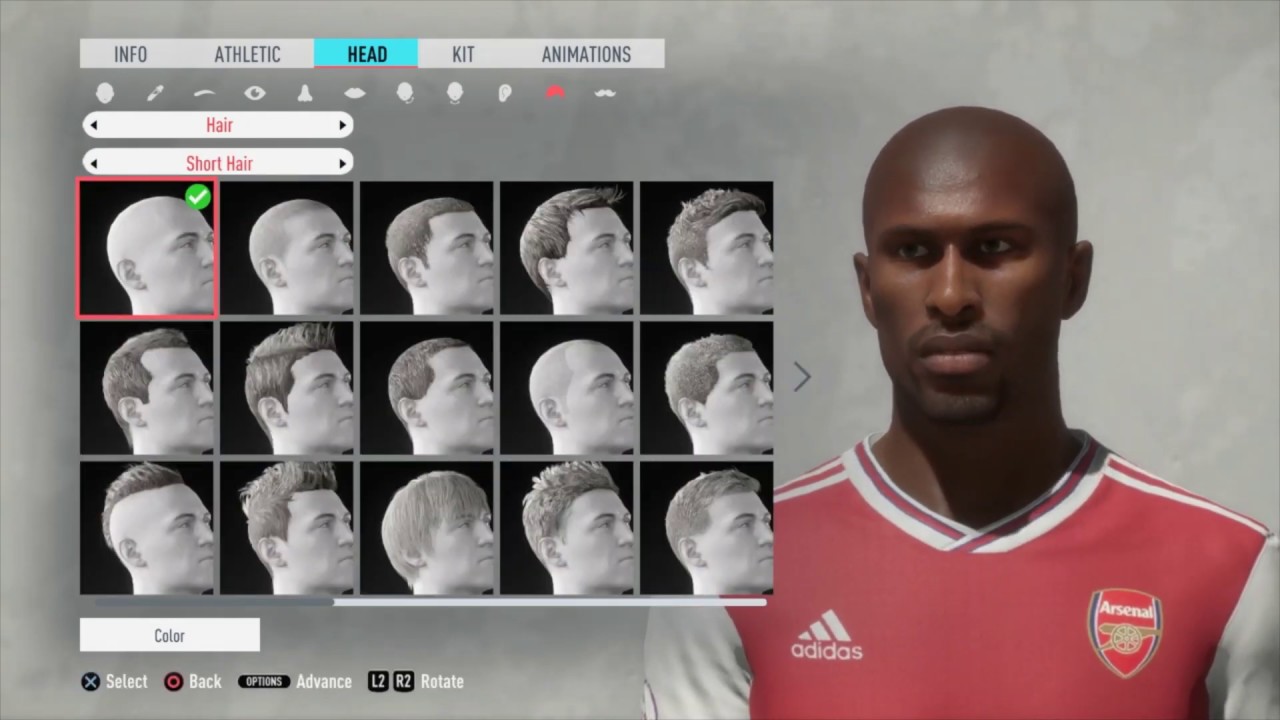 Sol Campbell FIFA 20 Pro clubs look alike tutorial | Arsenal FC | England | LEGEND