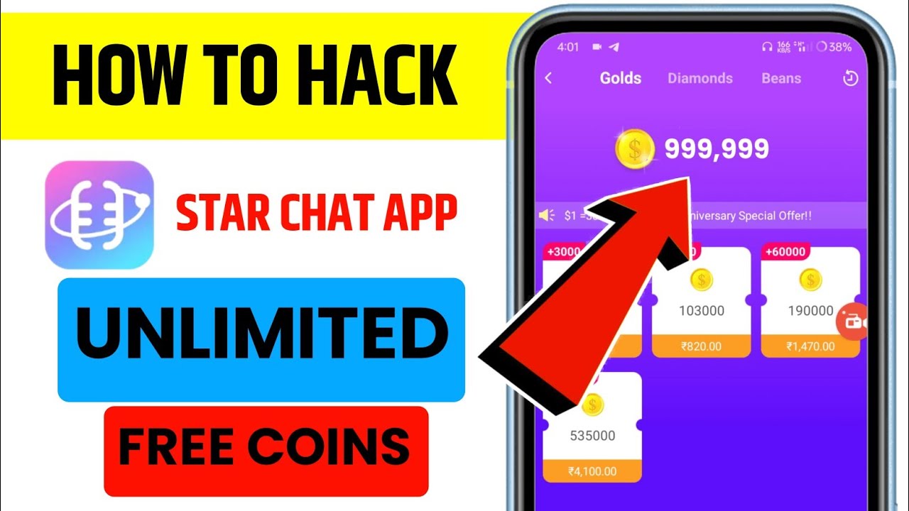 Starchat App 💞 | Starchat App Free Coins Hack | How To Hack Starchat App | Star Chat Unlimited Coins