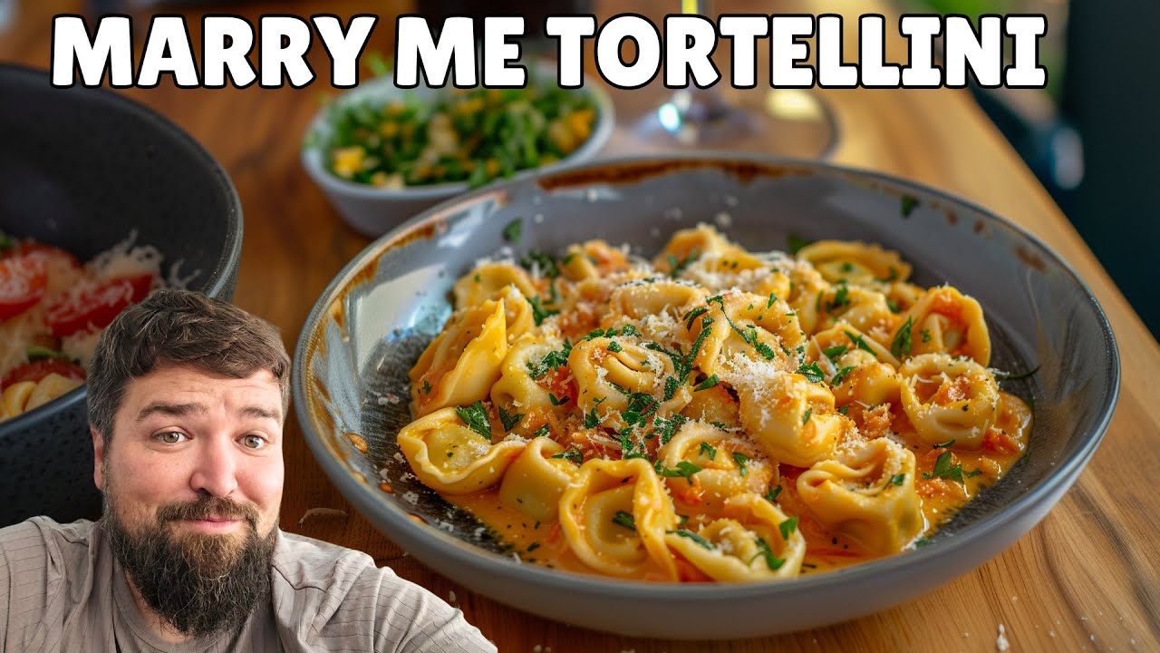 Marry Me Tortellini, A Vegetarian Marry Me Chicken! Easy amazing Recipe!
