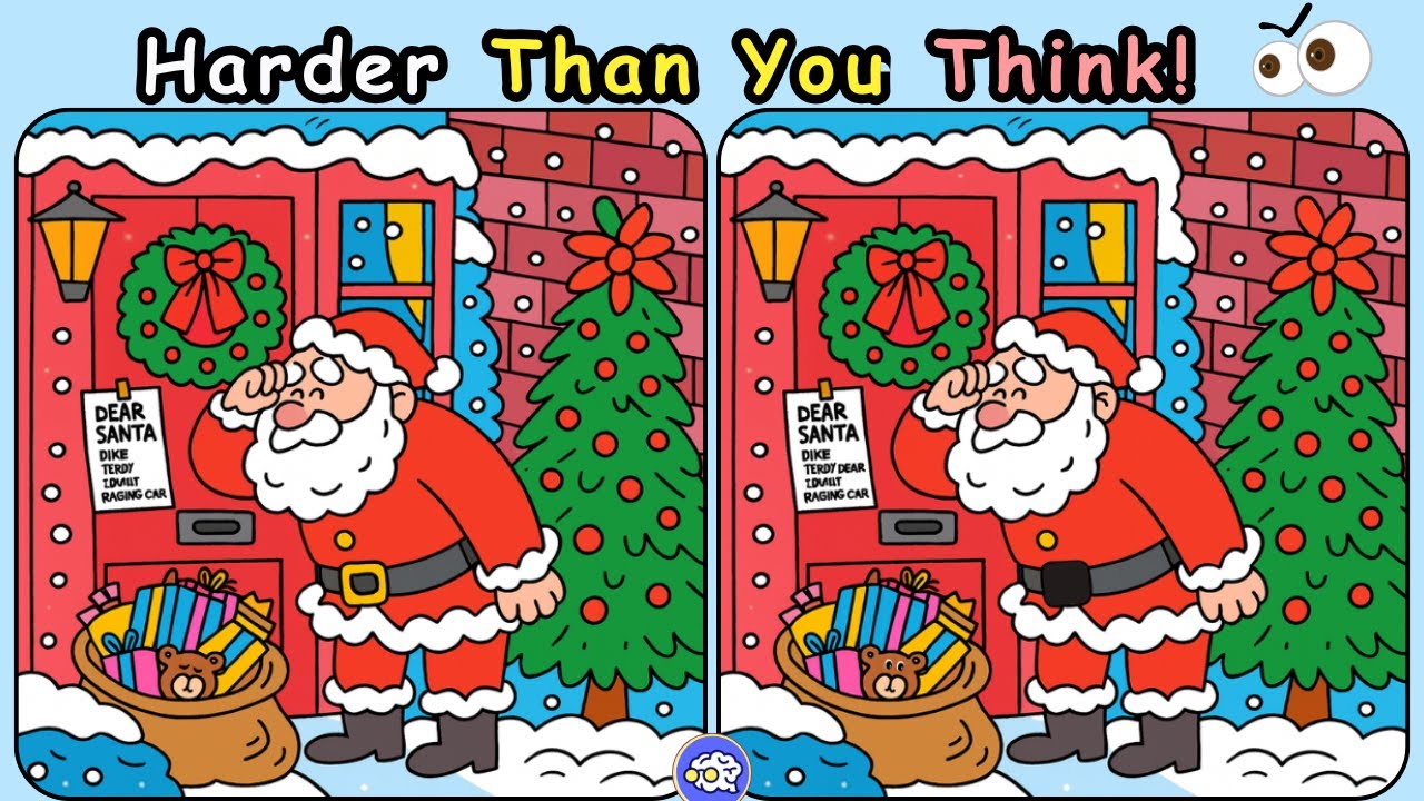 Find The Differences 🔍 Can You Spot All 5 Differences? | Brain Game