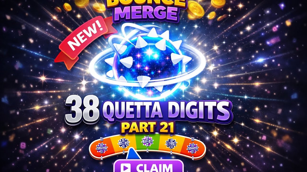 Bounce Merge - Part 21 ( 38 Quetta Digits ) #bouncemerge 