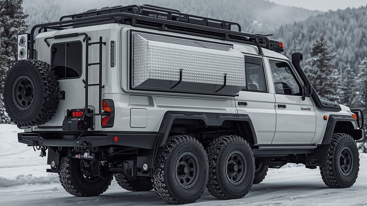 2026 Toyota LandCruiser XTR 6x6 – Ultimate Off-Road Camper Motorhome!