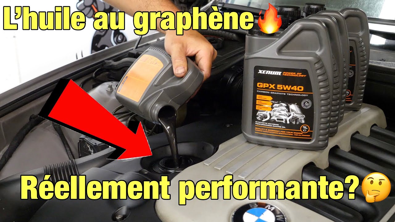 L'huile moteur au graphène🔥Que vaut-elle?!🤔