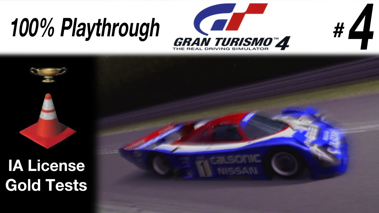 Gran Turismo 4 - #4 - IA License Gold Tests