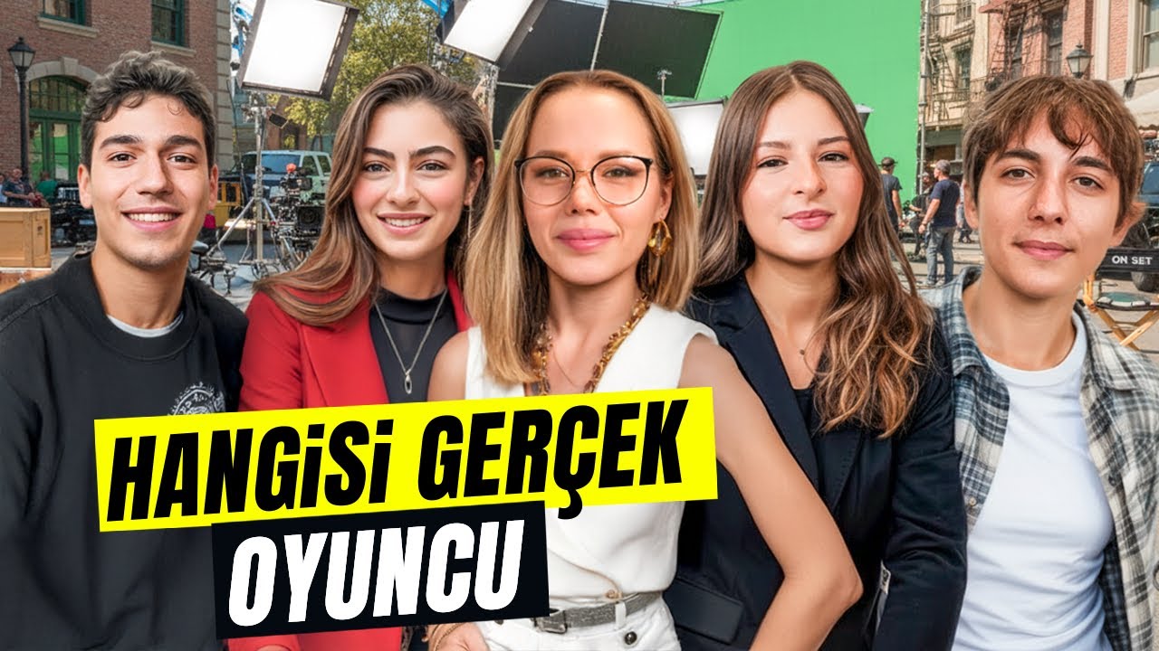 HANGİSİ GERÇEK OYUNCU !? | Gamze Karta Yağız Kılınç Leya Kırşan