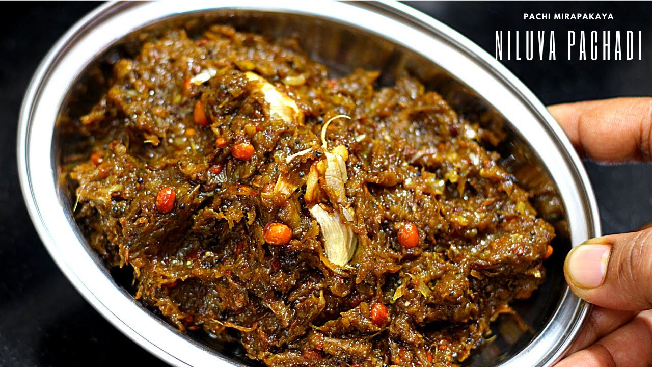 పచ్చి మిరపకాయ నిలువ పచ్చడి Pachi Mirapakaya Niluva Pachadi Recipe In Telugu