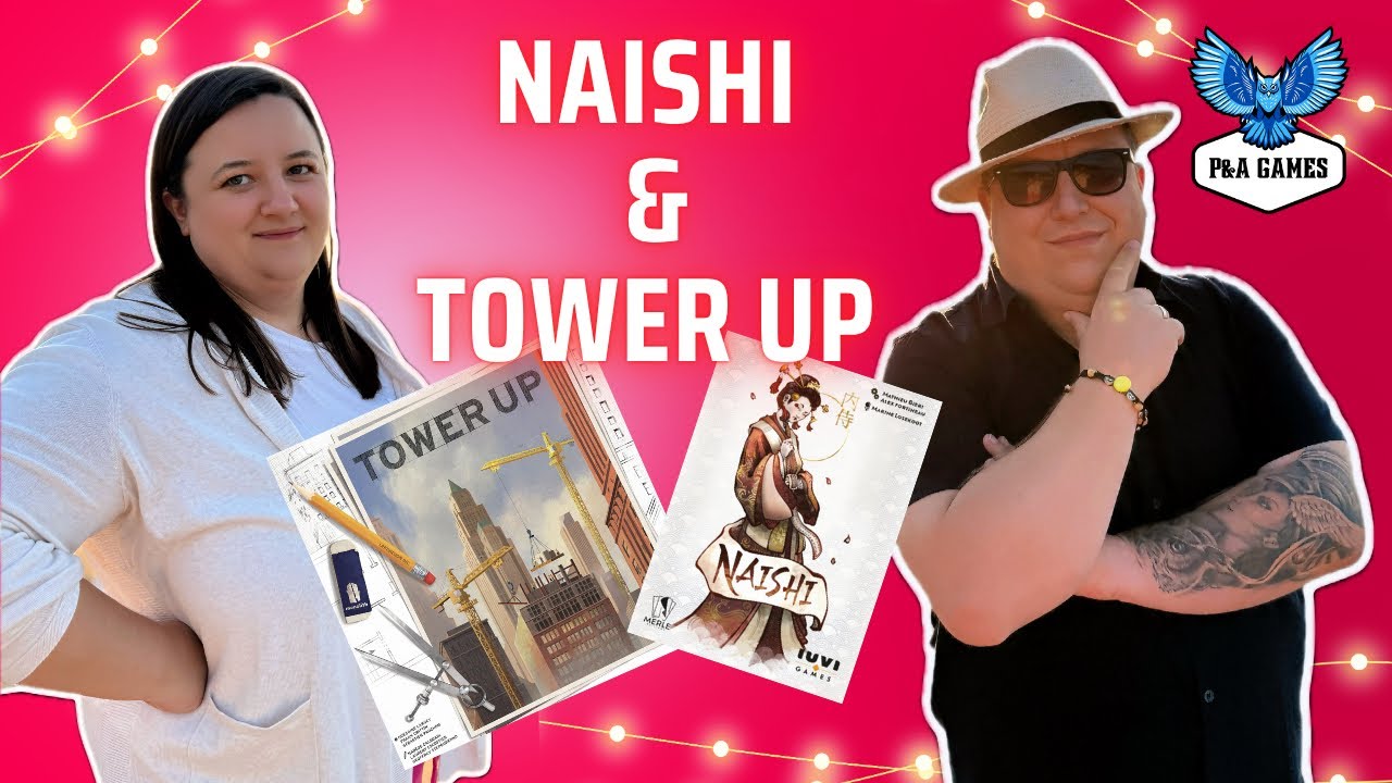 Recenzja gier IUVI Games - NAISHI i TOWER UP