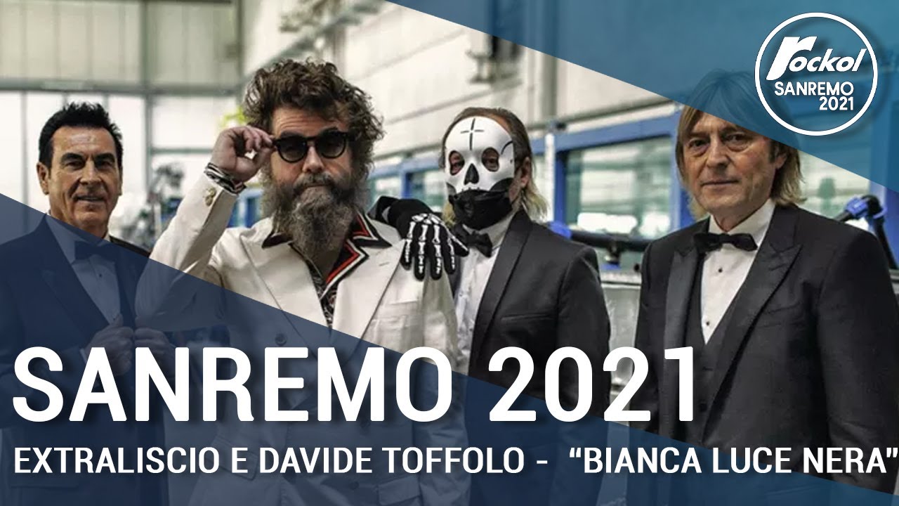 Extraliscio e Davide Toffolo a Sanremo 2021 con  &ldquo;Bianca Luce Nera&rdquo;