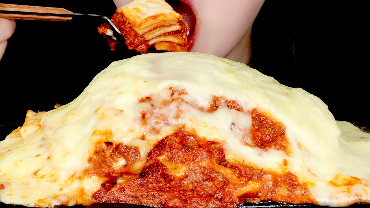 CHEESE LASAGNA 치즈 라자냐 MUKBANG EATING SOUND ASMR