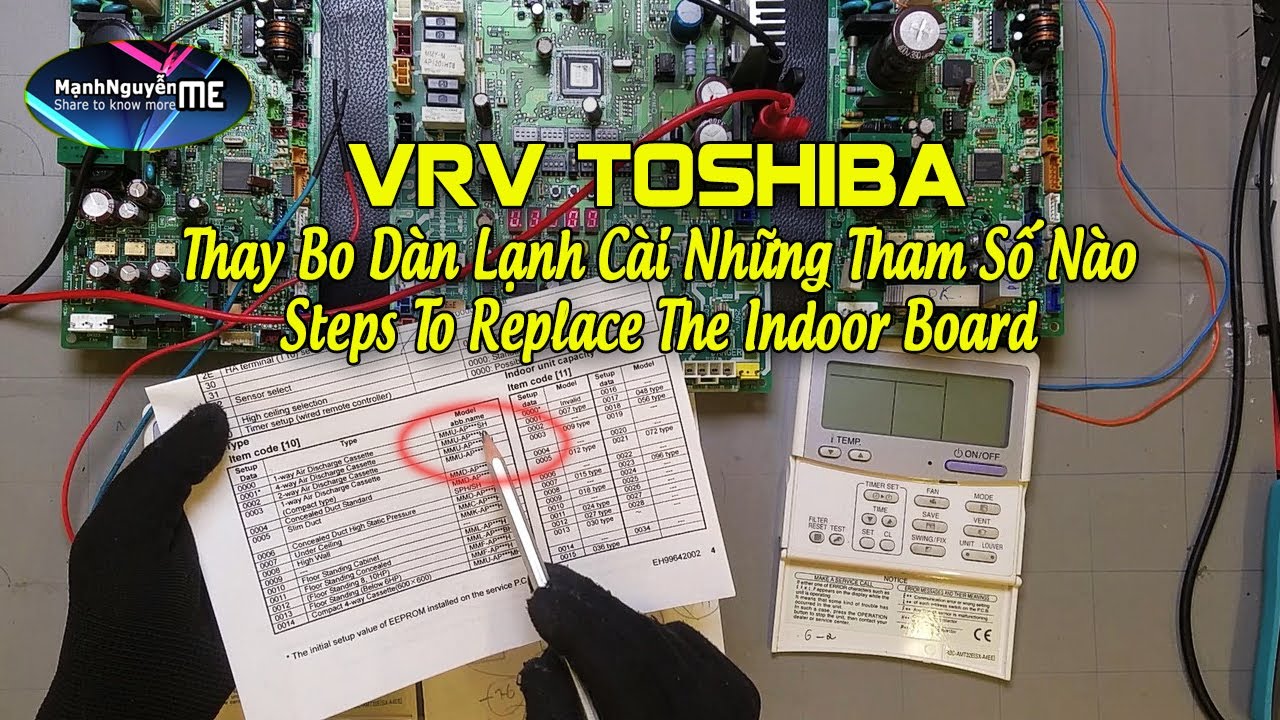 Thay bo dàn lạnh VRV Toshiba cần thực hiện các bước nào? Bước cuối rất quan trọng.