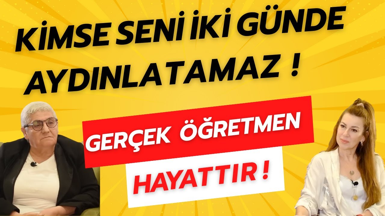 Kimse kimseyi iki günde aydınlatamaz! | Çiğdem Okumuşlar - İpek Tuzcuoğlu