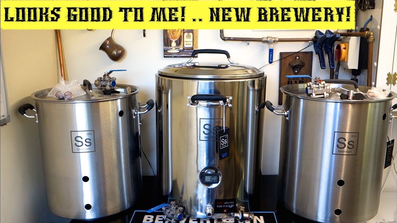 Getting To Grips With The New Ss BrewTech Brewery