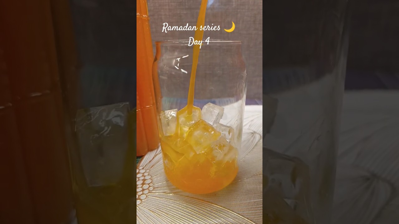Orange concentrate perfect for Ramadan #ramadan #shorts #viral