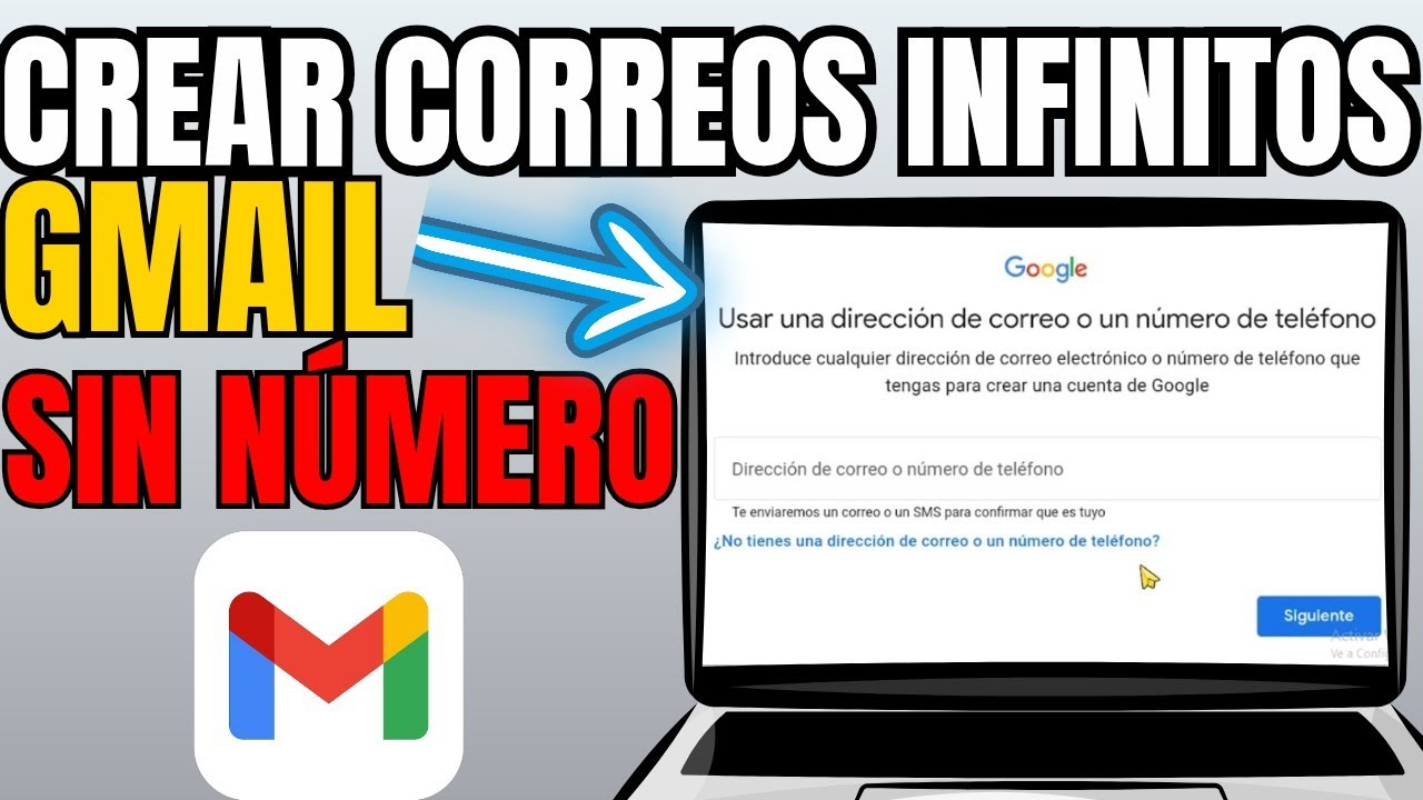Como Crear Correos Gmail Infinitos♾️ Sin Numero De Teléfono Sin Verificación✅ Método Definitivo 2025