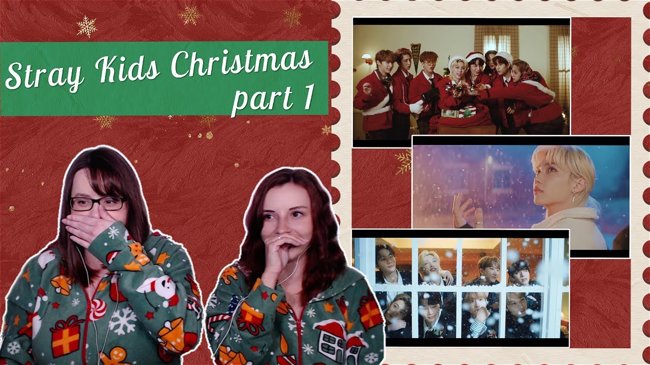 Stray Kids 'Christmas EveL' + 'Winter Falls' + '24 to 25' MVs & 2021 SBS Gayo Performance Reaction