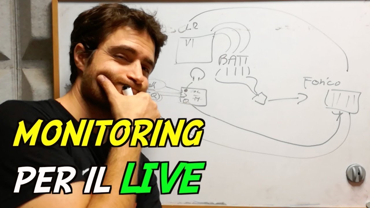 Come impostare il percorso del segnale per il monitoraggio LIVE?