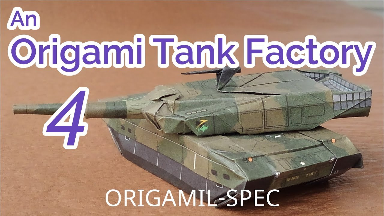 An Origami Tank Factory 4