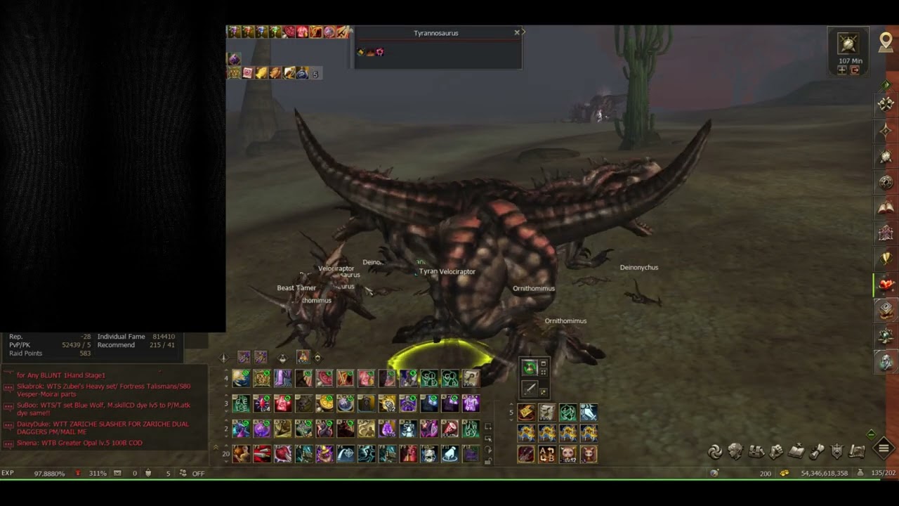 D0n0r Lineage 2 Chronos - The side effect of using bot
