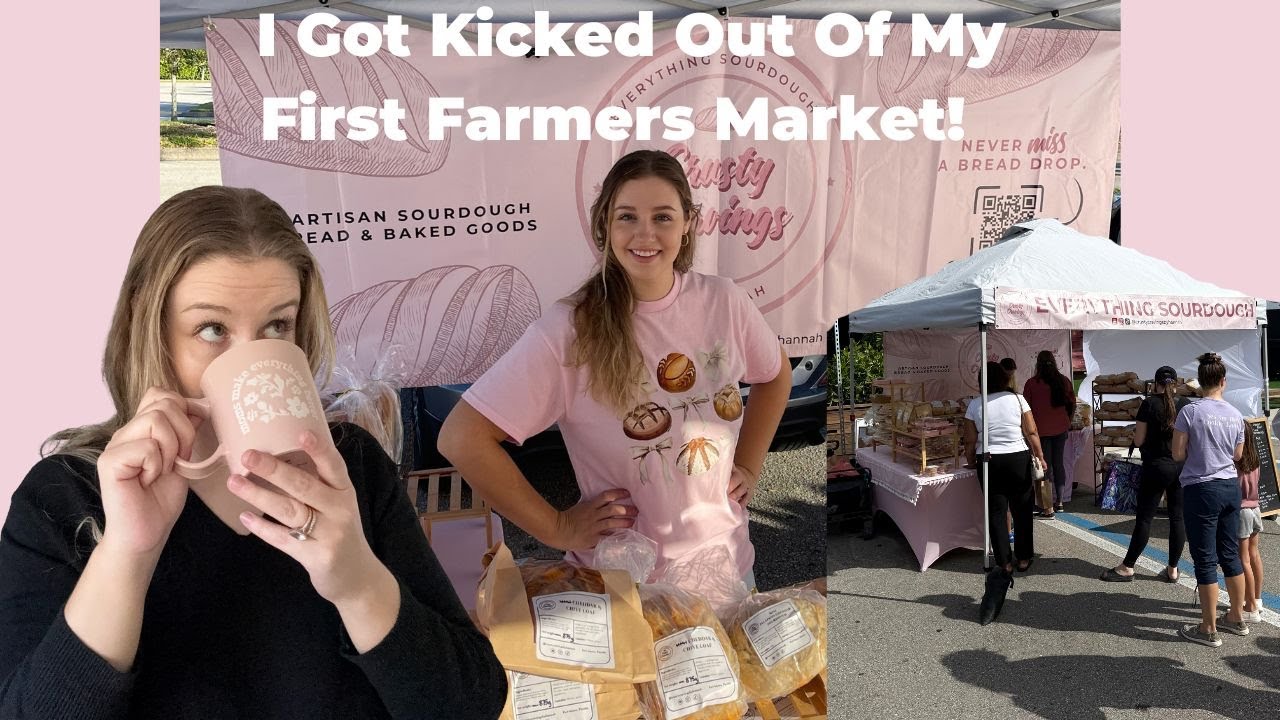 My First Market Experience As A Sourdough Vendor