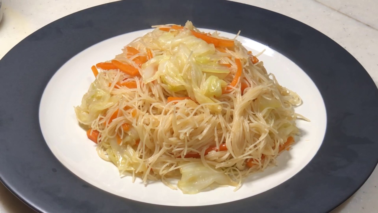How to stirfry beehoon (rice vermicelli) without breaking them 如何避免把米粉炒断