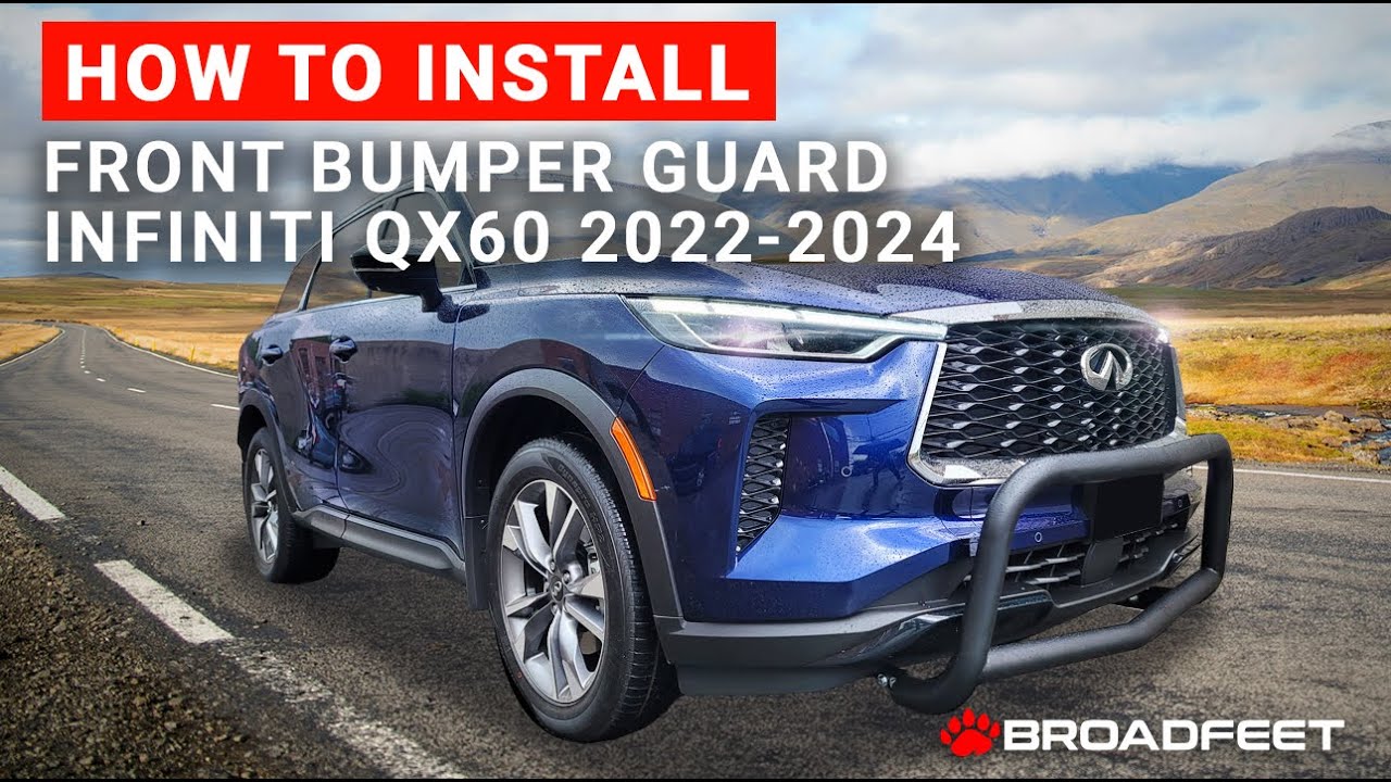 Infiniti QX60 2024 Front Bumper Guard by Broadfeet®