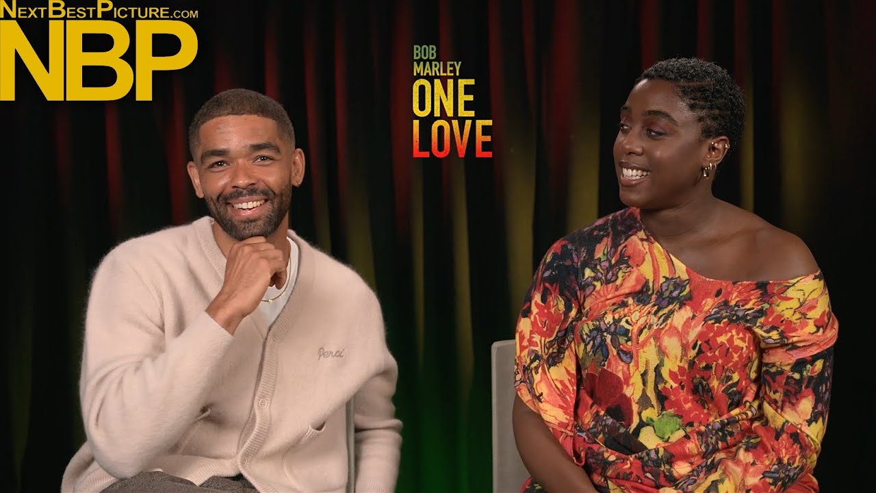 Interview With "Bob Marley: One Love" Stars Kinglsey Ben-Adir & Lashana Lynch