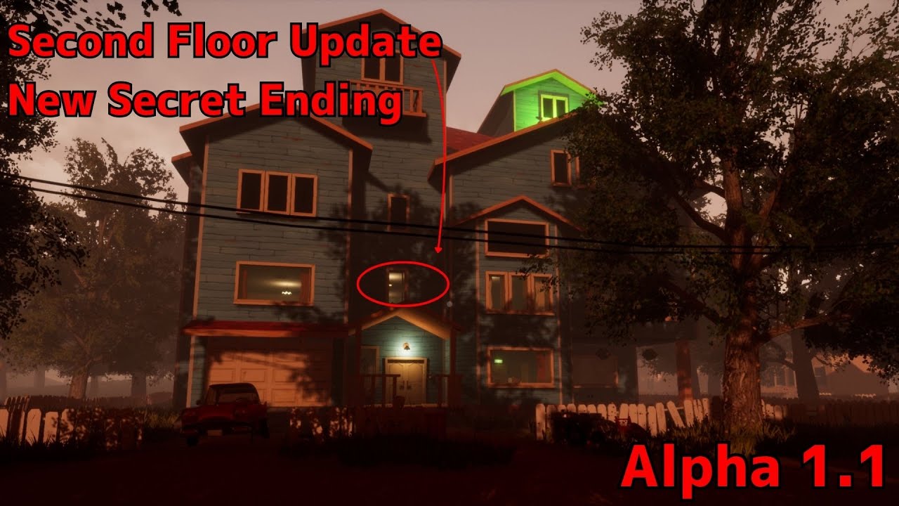 Hello Neighbor Reborn Alpha 1 UPDATE Full walkthrough