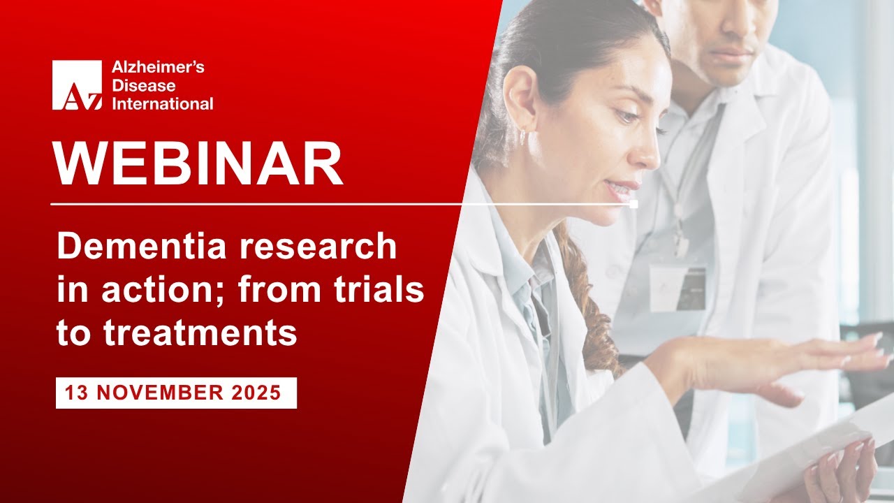 Dementia research in action; from trials to treatments | 13 November 2025